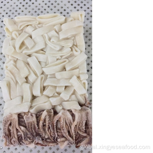 Squid Tentacles And Ring Products Frozen Squid Rings and Tentacles Todarodes Pacificus T+R Supplier